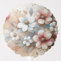 Floral Pink and White Charm