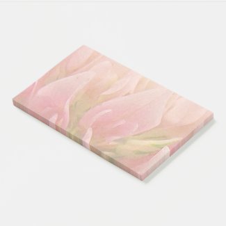 Floral Pink Clover Flowers Jumbo Post It Note
