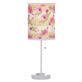 Floral Pink flower Table Lamp (Left)