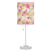 Floral Pink flower Table Lamp (Right)