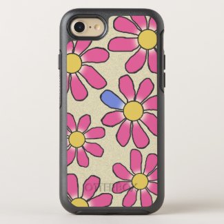 Floral Pink Graphical on any Color