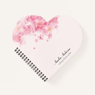 Floral Pink Makeup Artist Hair Stylist Business