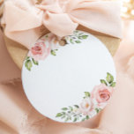 Floral pink Mimosa bar blank juice tags<br><div class="desc">Floral pink Mimosa bar blank juice tags.
Matching items available.</div>