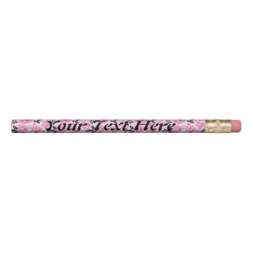 Floral Pink Palette Pattern Pencil