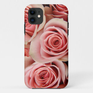 Floral, Pink Roses, Petals Smooth as Silk, iPhone5 iPhone 11 Case