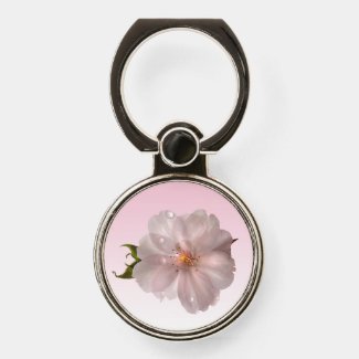 Floral Pink Sakura Flower Phone Ring Holder