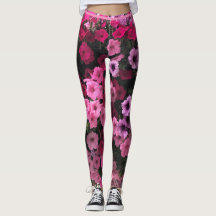 Floral Pinks Purples Green Garden Personalize