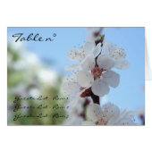 Floral Placeholder Card Template (Front Horizontal)