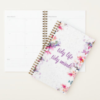 Floral Planner Organizer