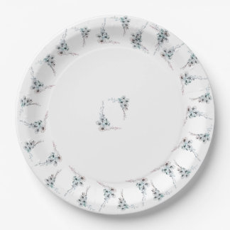 Floral plate