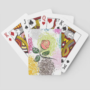 Floral Playing Card Deck