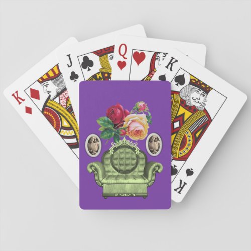 Floral Playing Card Deck