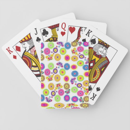 Floral Playing Card Deck