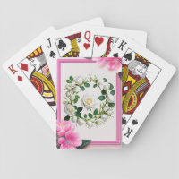 Floral Playing Cards