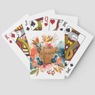 Floral Playing Cards