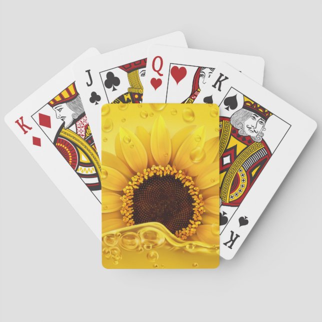 Floral Poker Cards (Back)