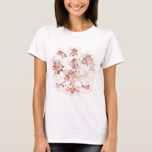 Floral Polish Eagle T-Shirt