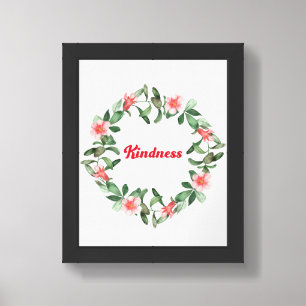 Floral Pomegranate Fruits of the Spirit Print