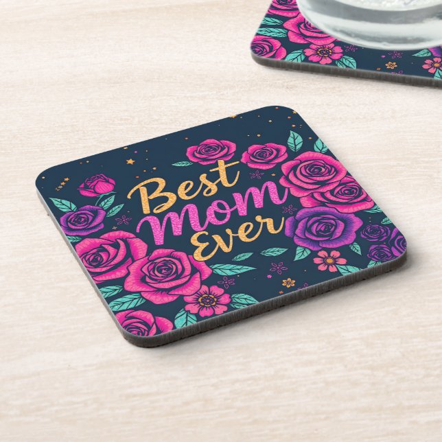 Floral Popular Luxury Gift Collection Beverage Coaster (Left Side)