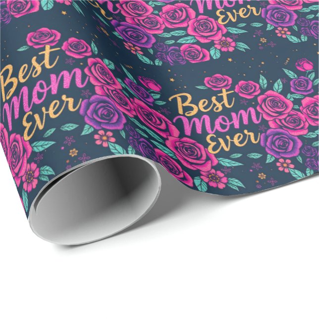 Floral Popular Luxury Gift Collection Wrapping Paper (Roll Corner)