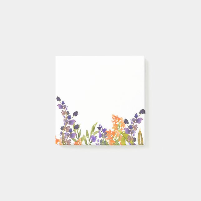 Floral Post-it Notes (Front)