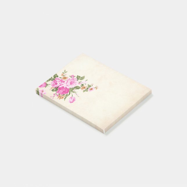 Floral Post-it Notes (Angled)