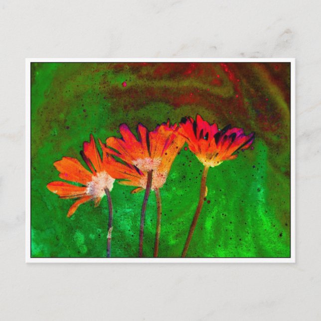 Floral Postcard (Front)