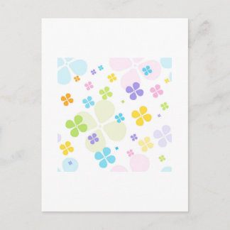 Floral Postcard