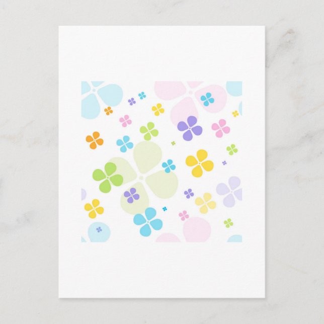 Floral Postcard (Front)