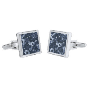 Floral Print Cufflinks