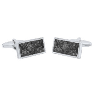 Floral Print Cufflinks