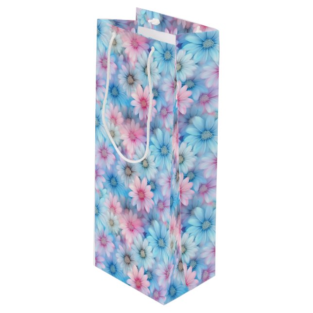 Floral Print Gift Bag (Front Angled)