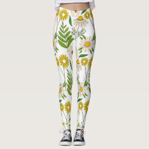 Floral Print Leggings