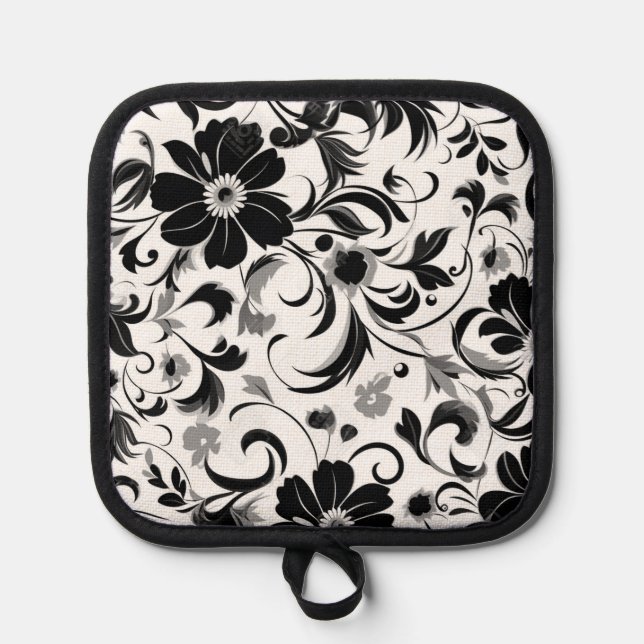 Floral Print  Pot Holder (Front)