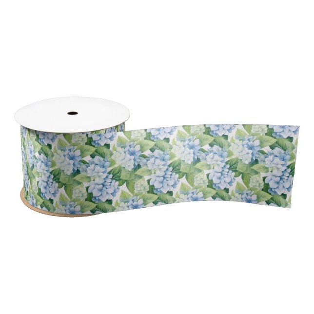 Floral Print Satin Ribbon (Spool)