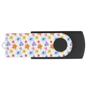 Floral Print USB Drive