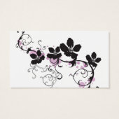 Floral Profile Card (Back)