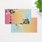 Floral Profile Card (Desk)