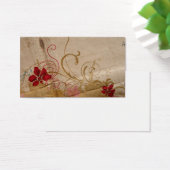 Floral Profile Card (Desk)