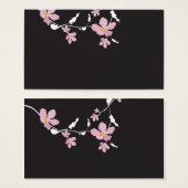 Floral Profile Card (Front & Back)