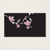 Floral Profile Card (Back)