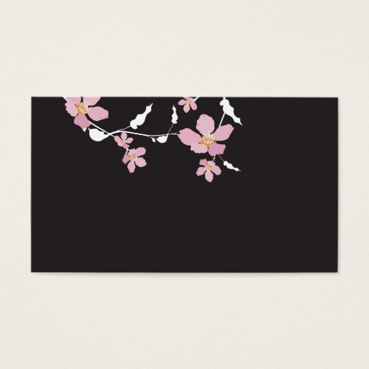 Floral Profile Card (Front)