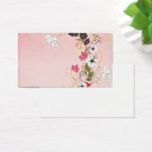 Floral Profile Card (Desk)