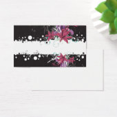 Floral Profile Card (Desk)