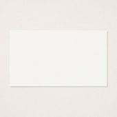 Floral Profile Card (Back)