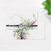 Floral Profile Card (Desk)