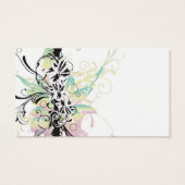 Floral Profile Card (Back)