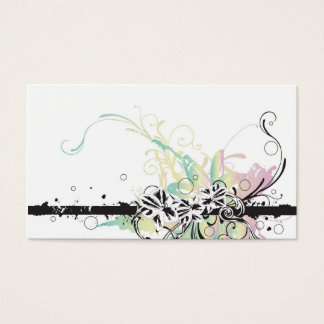 Floral Profile Card