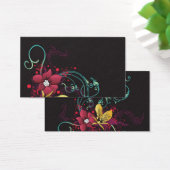 Floral Profile Card (Desk)