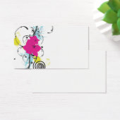Floral Profile Card (Desk)
